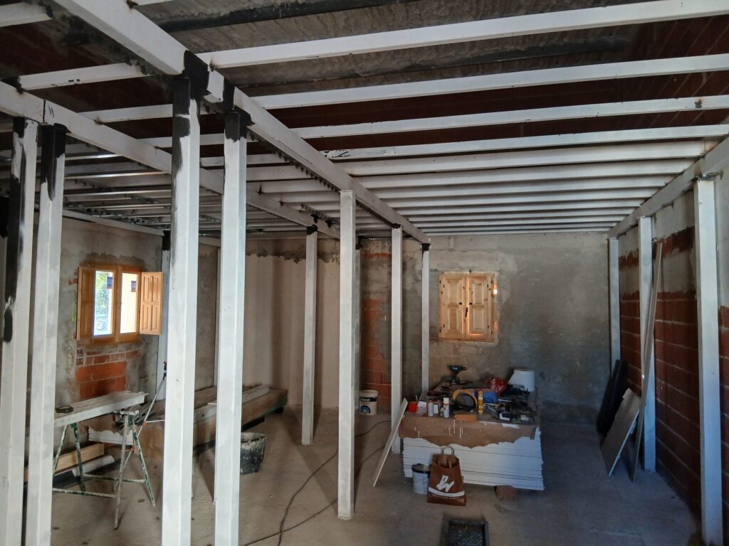 estructura metalica roquetes