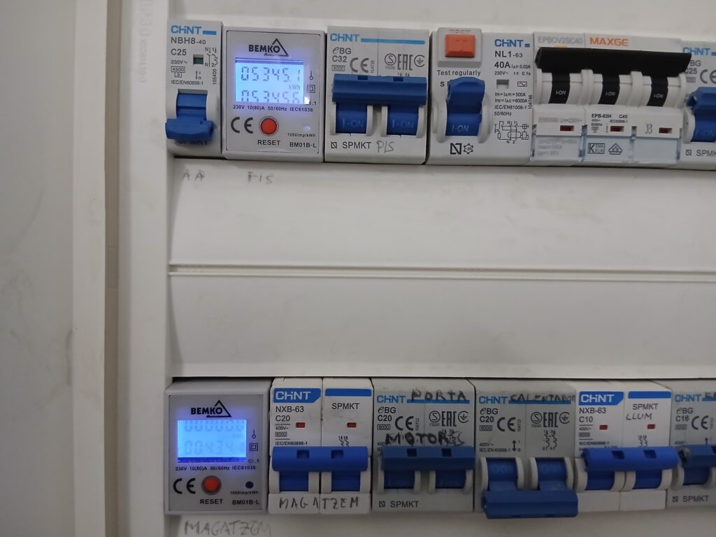 reparacio quadre electric diferencial