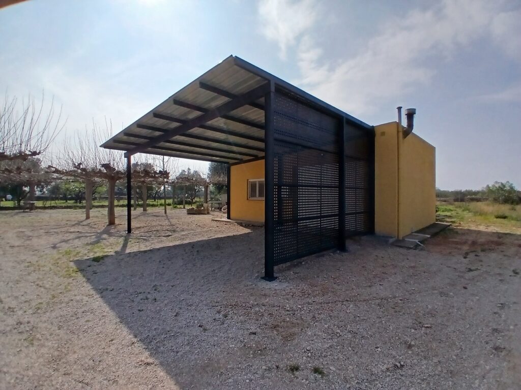 porcho estructura metalica roquetes